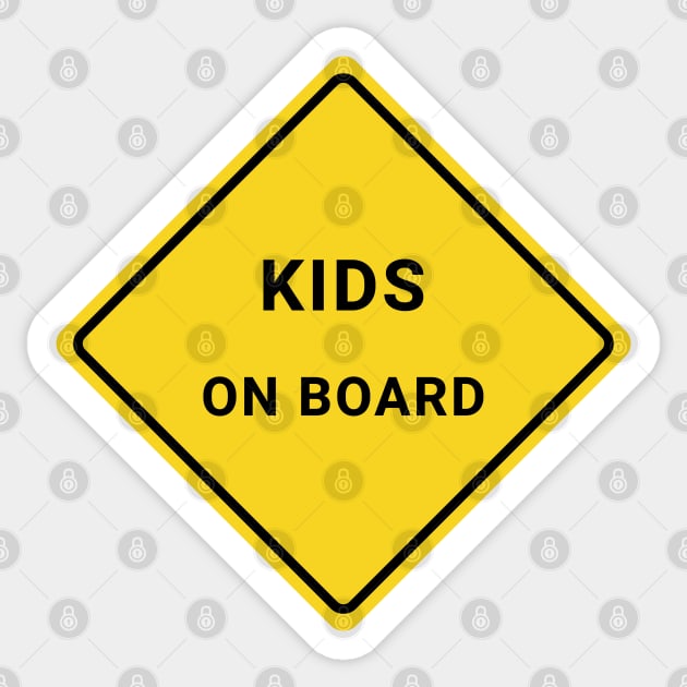 Kids on Board Sticker by powniels